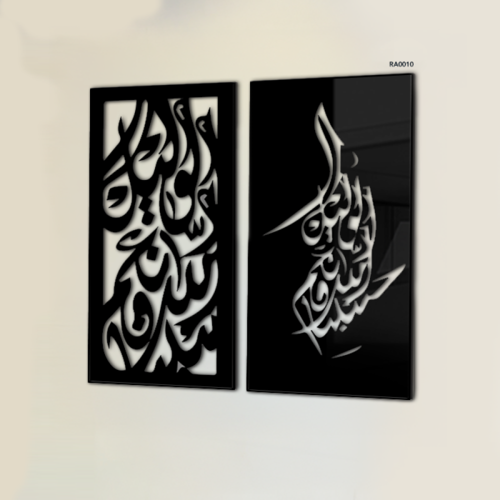 لوحات جدارية اكريليك خط عربي ايه (حسبنا الله ونعم والوكيل )