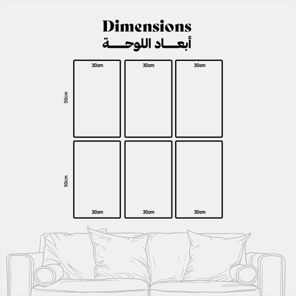 مجموعة لوحات جدارية كانفس تصور معالم اثرية وطرق من مدن ايطالية