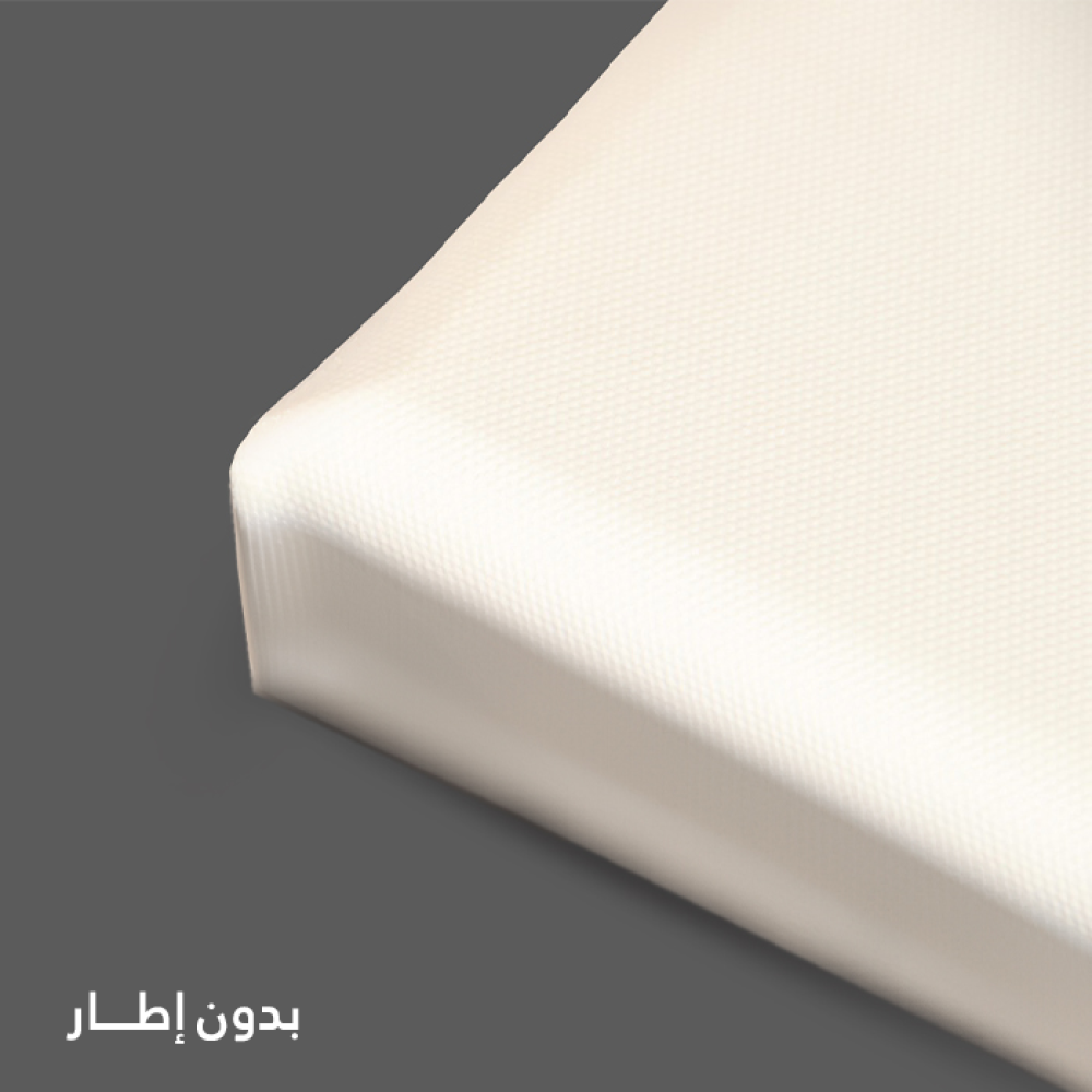 لوحة جدارية كانفس تصور مشهد يشبه نافذة مفتوحة على منظر طبيعي و مرايا