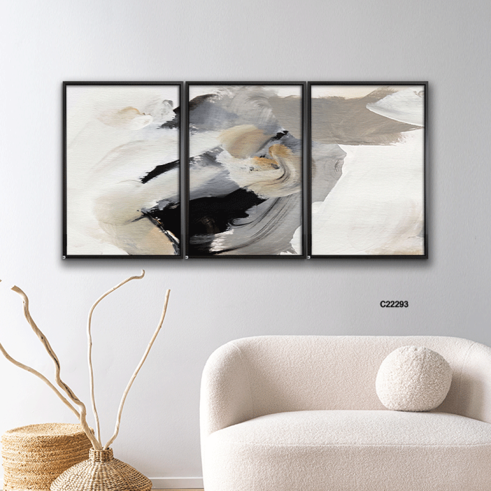 مجموعة لوحات جدارية فنية كانفس الوان